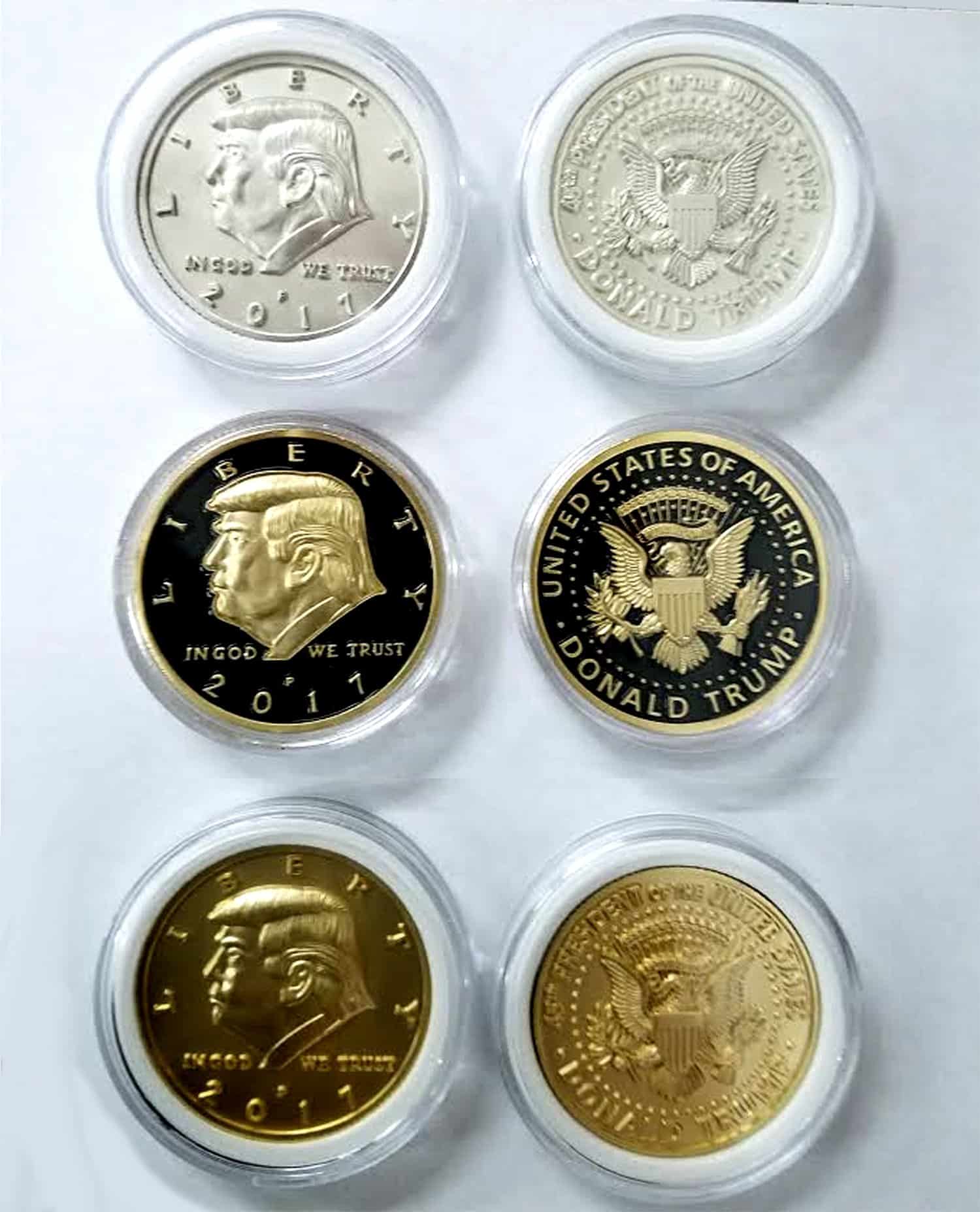 Buy Limited Edition Donald Trump 3 Coin Set