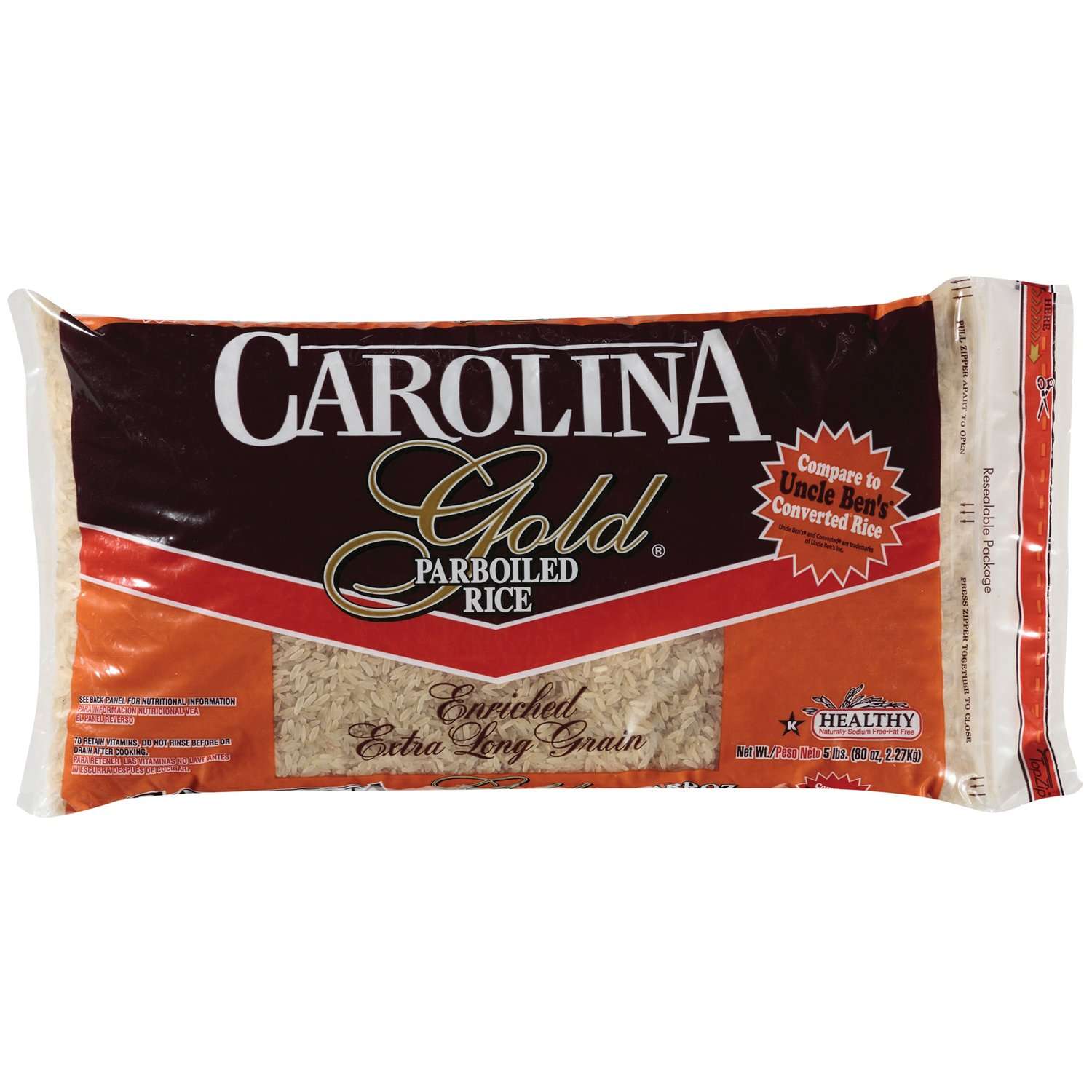 Carolina Gold Parboiled Rice, 5