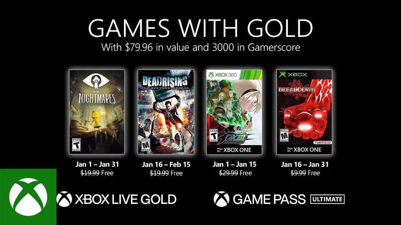 does xbox game pass come with gold