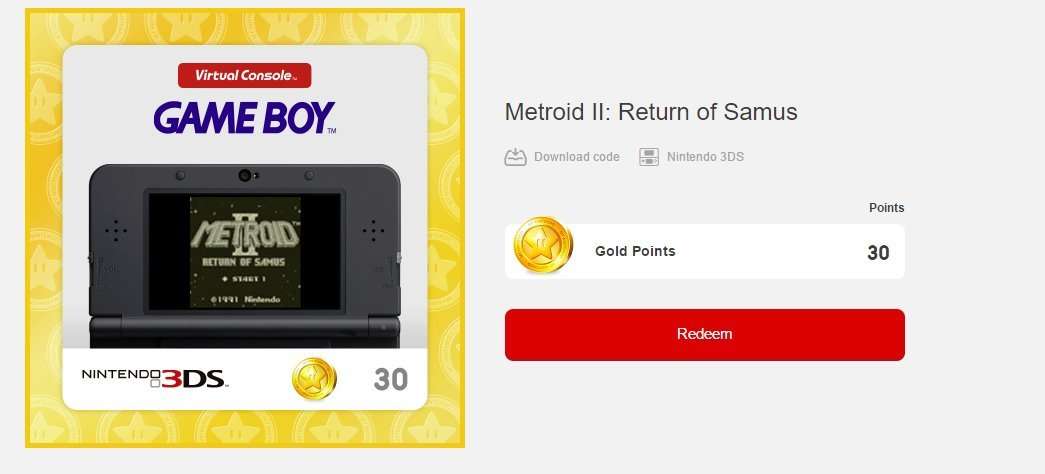 Get 30 free Gold Points on My Nintendo