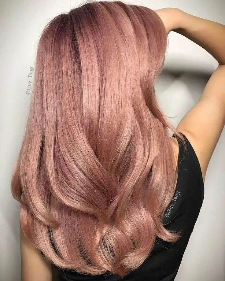 So gorgeous! Subtle rose gold hair by @guy_tang on ...